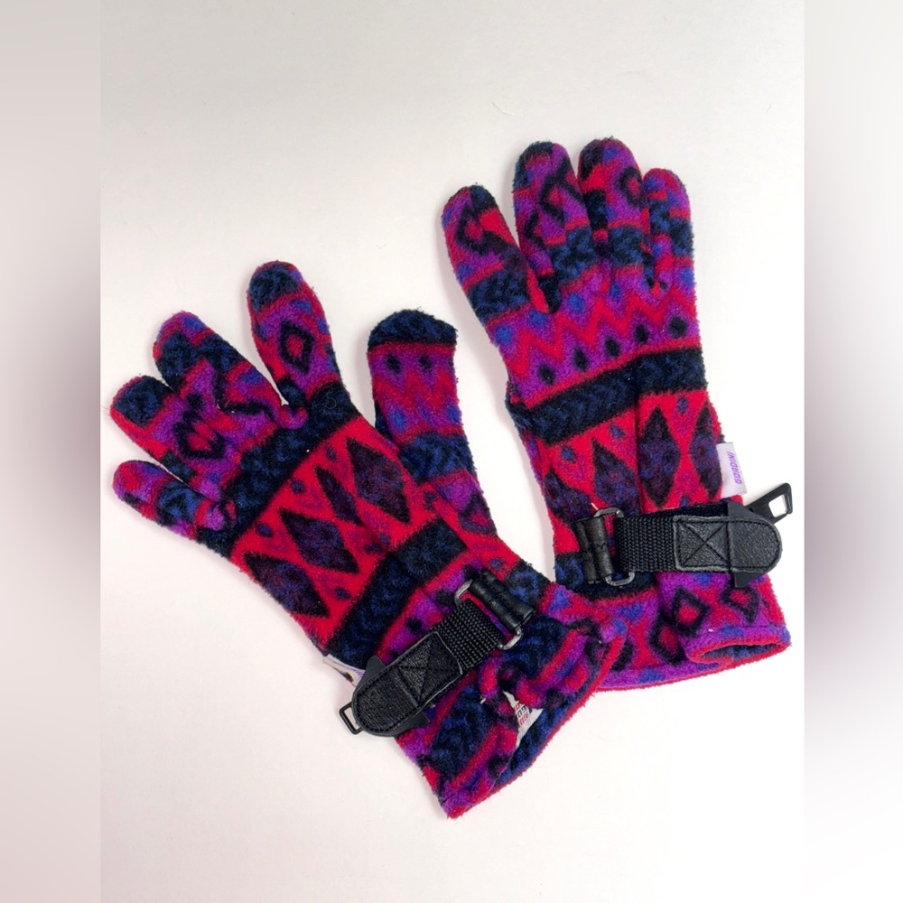 Vintage Gordini fleece gloves. Women’s M.